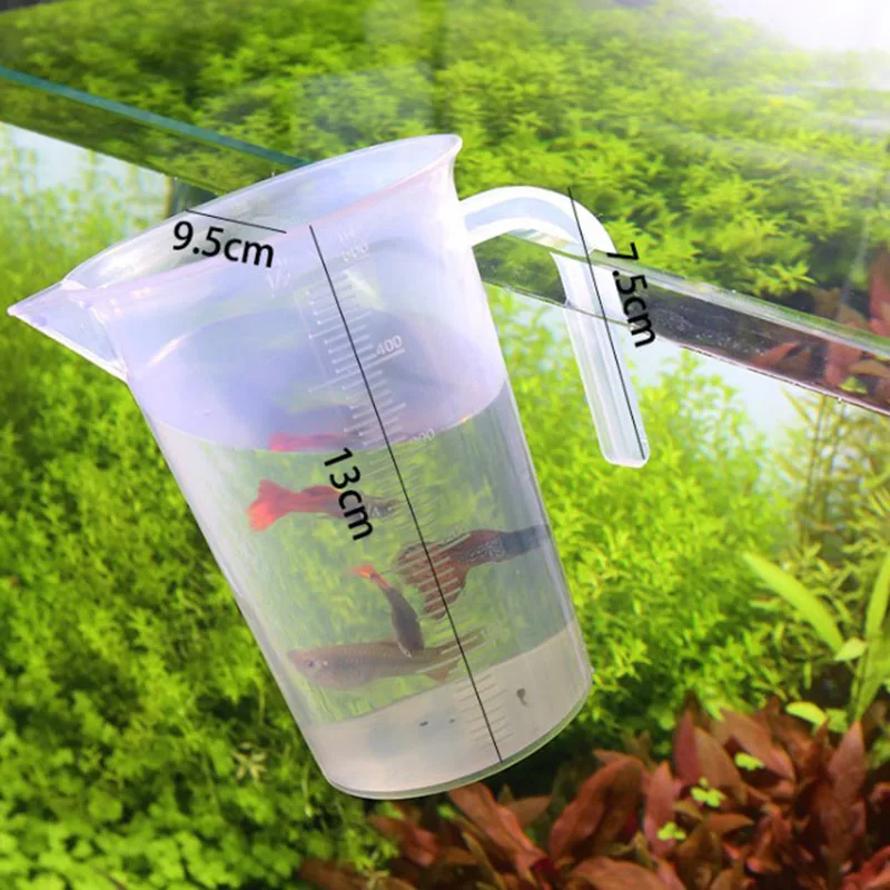 500ml Aquarium Measuring Cup Cleaning tool fish tank siphon pump water changer Aquarium Accessories 500ml Aquarium Measuring Cup Cleaning tool fish tank siphon pump water changer Aquarium Accessories