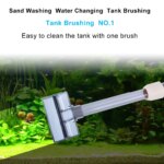 Electric Aquarium Gravel Cleaner Fish Tank Cleaning  with Dual Power Supply for Efficient Cleaning and Water Changing 90 Degree - Image 6