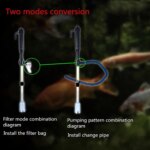 Aquarium Electric Cleaning Vacuum Water Filter Siphon Vacuum Cleaner Fish Tank Water Changer Gravel Cleaner Pump Water Filters - Image 4