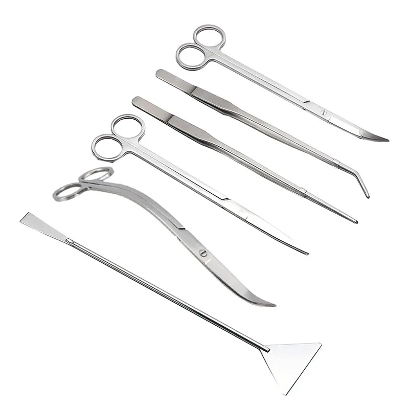 Aquarium Scissor Tools Set Wave Scissors Tweezers Plants Grass Stainless Cleaning Tools Fish Tank Shovels Aquarium Accessories Aquarium Scissor Tools Set Wave Scissors Tweezers Plants Grass Stainless Cleaning Tools Fish Tank Shovels Aquarium Accessories