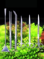Aquarium Scissor Tools Set Wave Scissors Tweezers Plants Grass Stainless Cleaning Tools Fish Tank Shovels Aquarium Accessories - Image 5