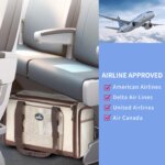 Cat Carrier,Dog Carrier for Small Dogs,TSA Approved/Expandable/3D Foldable Mat for Car Travel,Outdoor Camping - Image 5