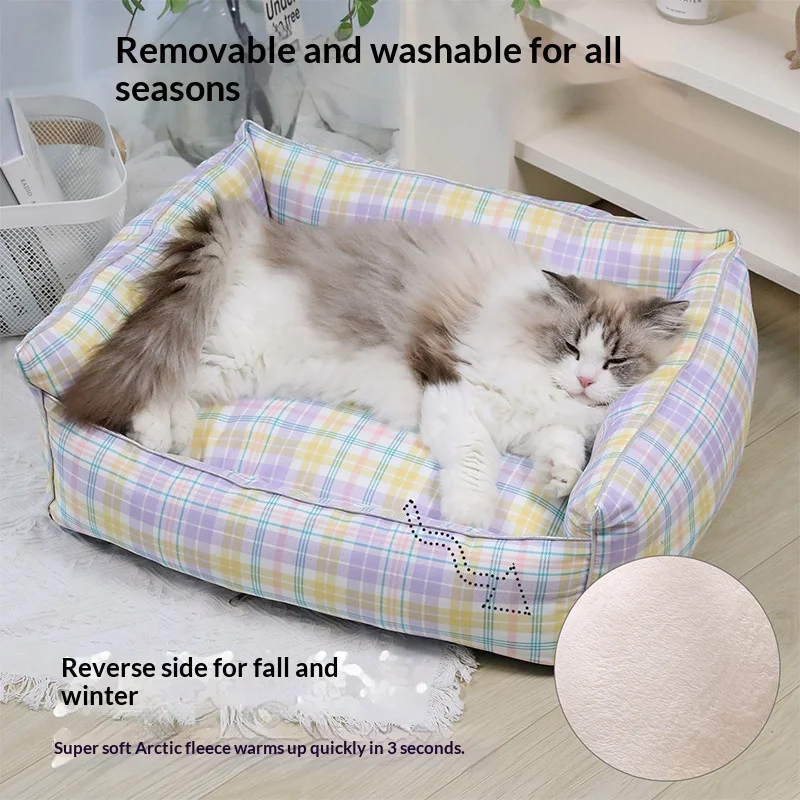 2026 New Bed For Dog Cats Puppy House Kennel For Indoor Dogs Small Medium Cat Pet Sofa Sleeping Bed Furniture Pet Supplies 2026 New Bed For Dog Cats Puppy House Kennel For Indoor Dogs Small Medium Cat Pet Sofa Sleeping Bed Furniture Pet Supplies