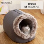 Portable Cat Bed with Handle -Thickened Insulated Polyester winter cama para perros/cama para gatos/dog bed/cat bed/divano cani - Image 4
