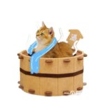Hot Spring Felt Cat Nest Semi-enclosed Large Space Felt Kitten Beds Wear-resistant Cat House Hiding Cave Pet Cat Bed Furniture - Image 5