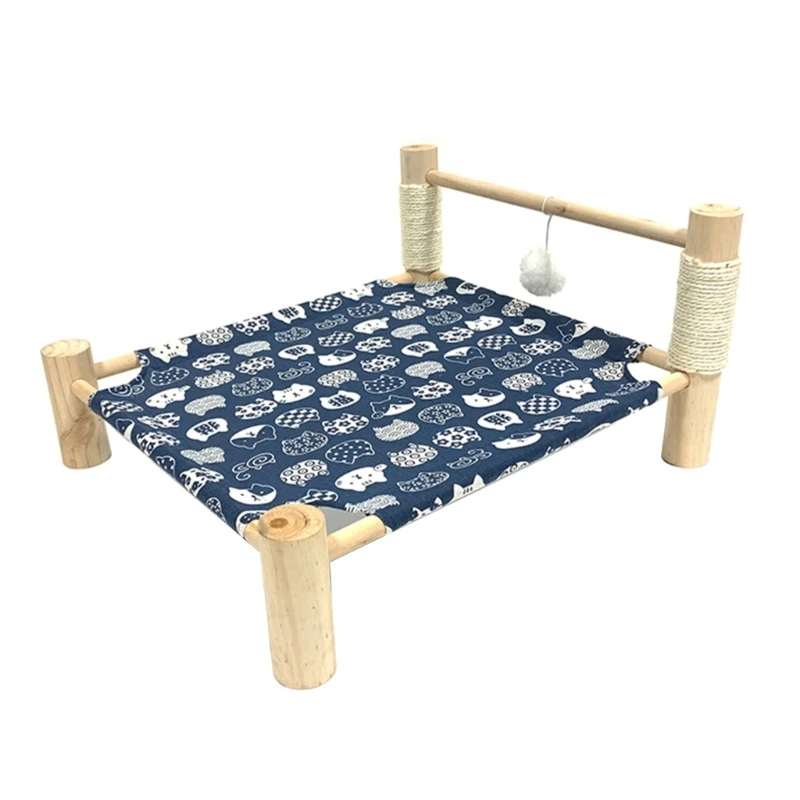 D0AD Elevated Cat Bed Replacement Fabric Breathable Print Pet Summer Bed Cushion Mat D0AD Elevated Cat Bed Replacement Fabric Breathable Print Pet Summer Bed Cushion Mat