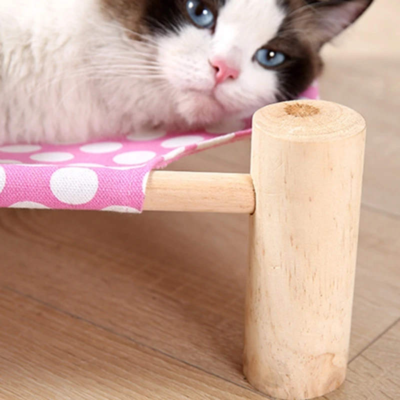 D0AD Elevated Cat Bed Replacement Fabric Breathable Print Pet Summer Bed Cushion Mat D0AD Elevated Cat Bed Replacement Fabric Breathable Print Pet Summer Bed Cushion Mat