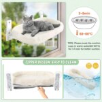 Cat Hammock Window Habitat Cat Sunbathing Glass Hanging Suction Cup Balcony Pet Nest Pet Bed - Image 3