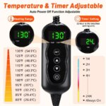 Toove Heated Cat Bed Indoor Heating Donut Pet Bed for Cats and Small Dogs, Ultra Soft Cozy Sleeping Cat Beds, Machine Washable, - Image 6