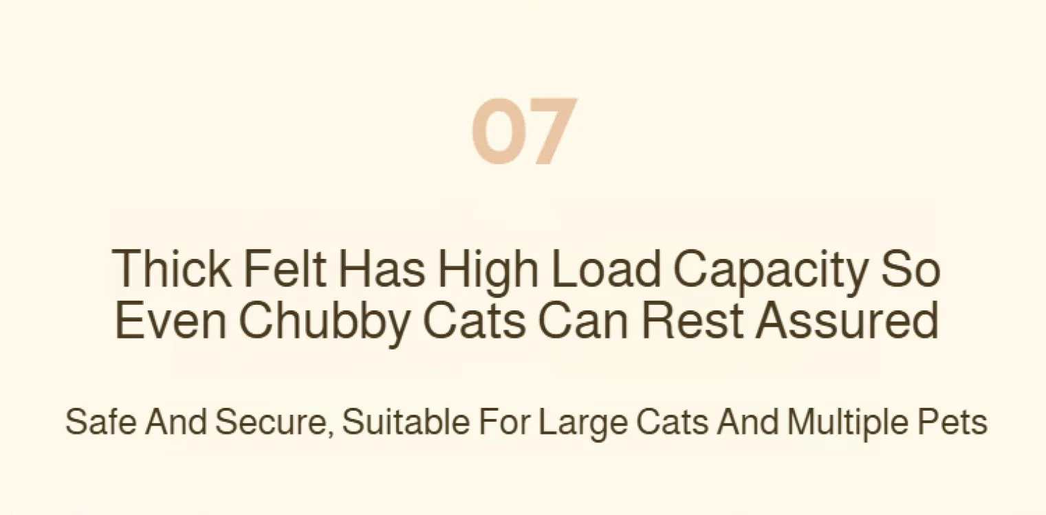 Winter Double Enclosed Cat House Integrated Tree Hole Thickened Felt Cat Litter MultiLayer Scratching Board for Indoor Pet Frame