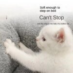 Soft Pet Bed Cat Bed Dog Bed Pet Mattress with Pillow Winter Warm Comfortable Sleeping Mat for Cats Dogs Plush Cat Mat Cat House - Image 4