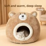 Cat nest autumn and winter pet nest cat house cat bed house nest thickened warm cat sleeping cradle nest kitten kennel