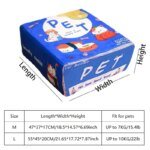 Fully Enclosed Biscuit Box Pet Cat Bed Rectangular Pull Out Snack Kitten Cat House Cushion Cave with Zipper - Image 2
