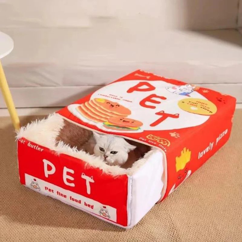 Red-Pancake Box
