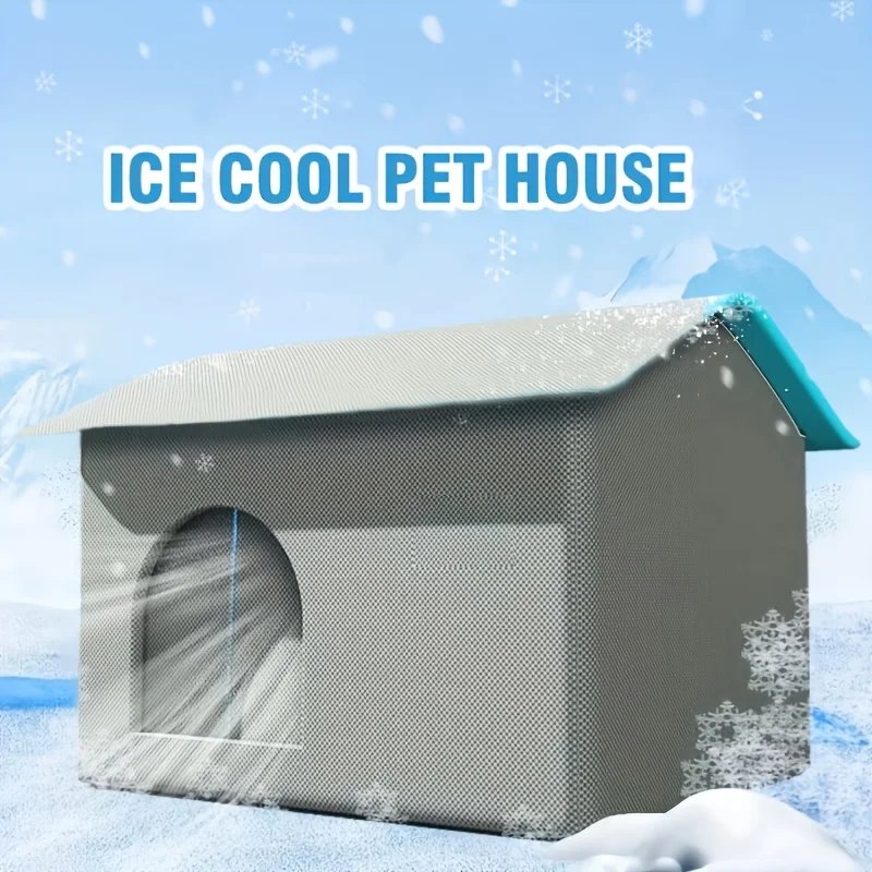 KEMORELA Stray Cat Bed Warmer - 3 Sizes of Comfortable Room-Shaped Shelter for Cats & Dogs, Durable Oxford Cloth, All-Season