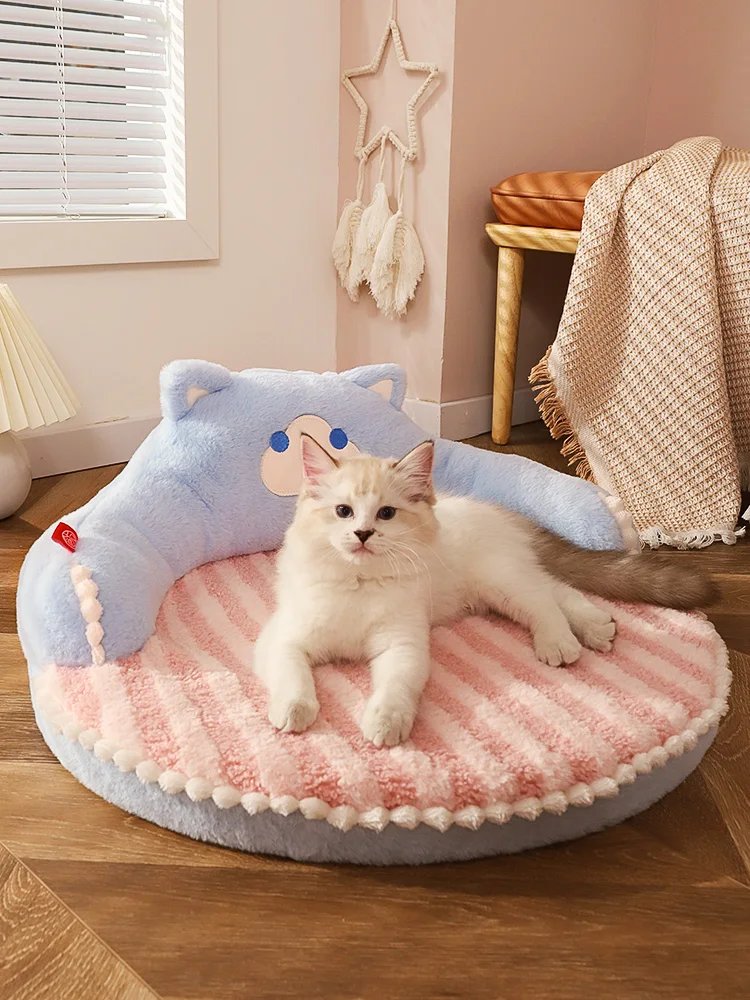 HOOPET Winter Cat Bed Pet Pad Cushion for Small Medium Dogs Sleeping Beds Cats Durable Mat Removable Mat Pet Supplies