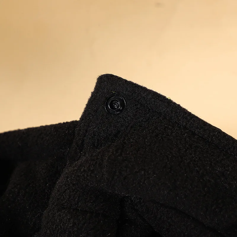 New winter dog clothes with fleece and thickened cotton coat, warm hooded four-legged pet clothing