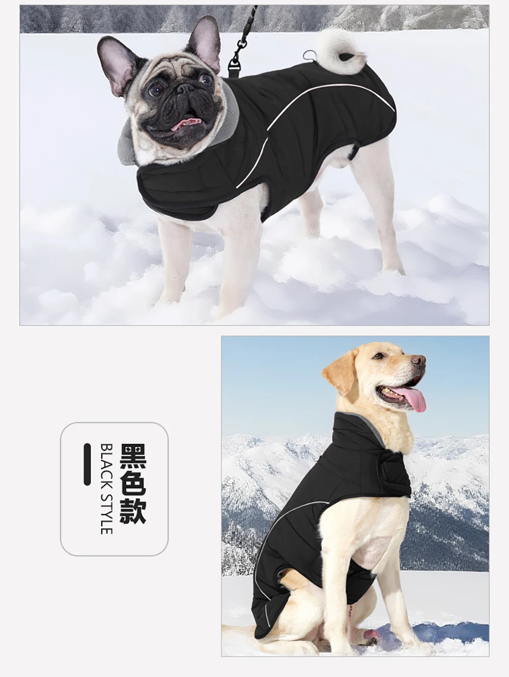 New Dog Winter Jacket Waterproof Reflective Pet Coat Outdoor Vest Warm Cotton Dogs Clothing for Large Middle Dogs Clothes New Dog Winter Jacket Waterproof Reflective Pet Coat Outdoor Vest Warm Cotton Dogs Clothing for Large Middle Dogs Clothes