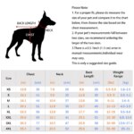 Sun Protection Dog Shirts with Reflective Strips, Quick Dry, Soft Stretchy Fabric, Available in Sizes for Small to Large Dogs! - Image 3