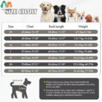 ATUBAN Warm Dog Coat English Plaid Dog Fleece Vest Windbreaker Jacket Winter Clothing Traction Eyelets Suitable for All Dog Type - Image 2
