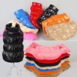 Winter Warm Fleece Dog Coat & Padded Vest Universal for Puppy & Cat Soft Thickened Pet Clothes for Cold Weather - Image 2