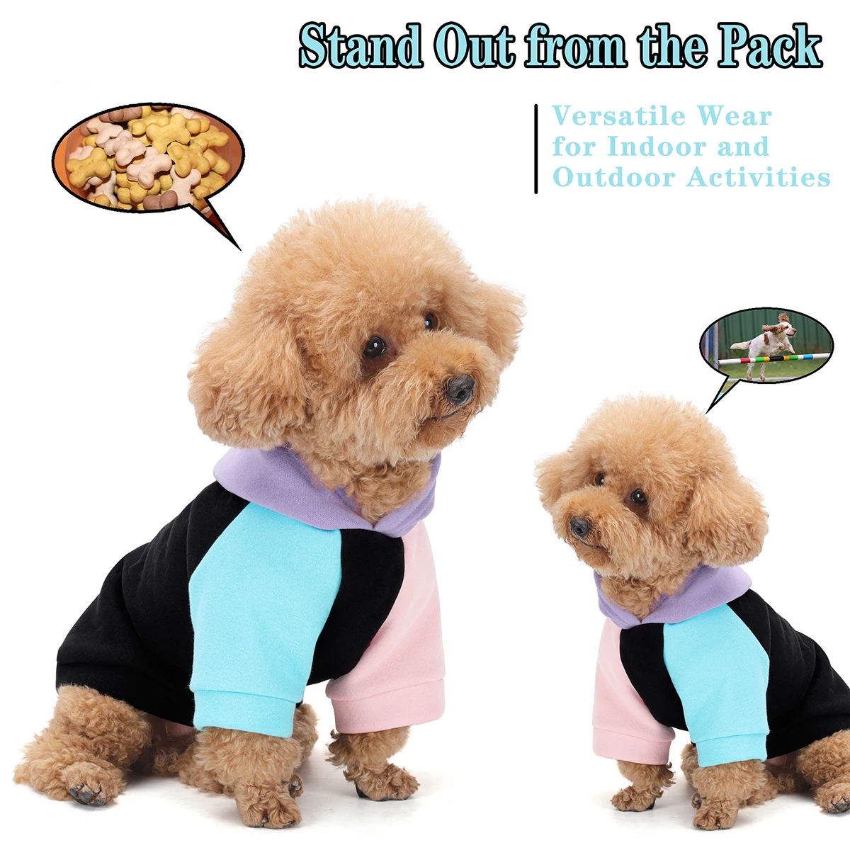 Dog Hoodie - Premium Quality, Buttery Soft, Superior Comfort and Fit, Calming Interior Material, Suitable for All Breeds Dog Hoodie - Premium Quality, Buttery Soft, Superior Comfort and Fit, Calming Interior Material, Suitable for All Breeds
