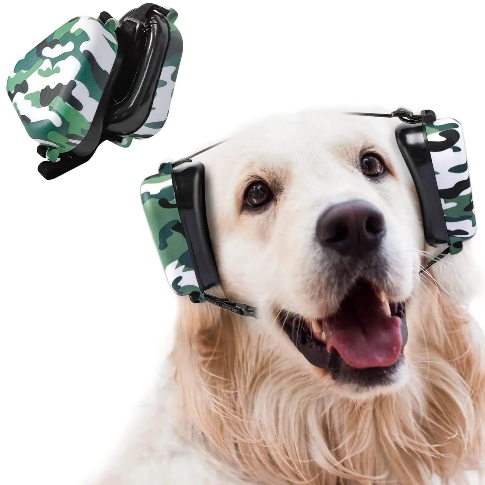 Dog Noise Reduction Earmuffs Pet Earmuffs Head-worn Hearing Protection Anti-noise Dogs Supplies Pet Noise Reduction Cover