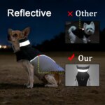 Winter Warm Dog Clothes High Collar Windproof Jacket For Small Large Dogs Cats Reflective Waterproof Pet Vest Coat Pug Overalls - Image 3