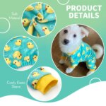Dogs Pajamas Yellow Duck for Small Dogs Soft Material Stretchable Dog Jammies Cat Pajamas Dog Apparel - Image 6