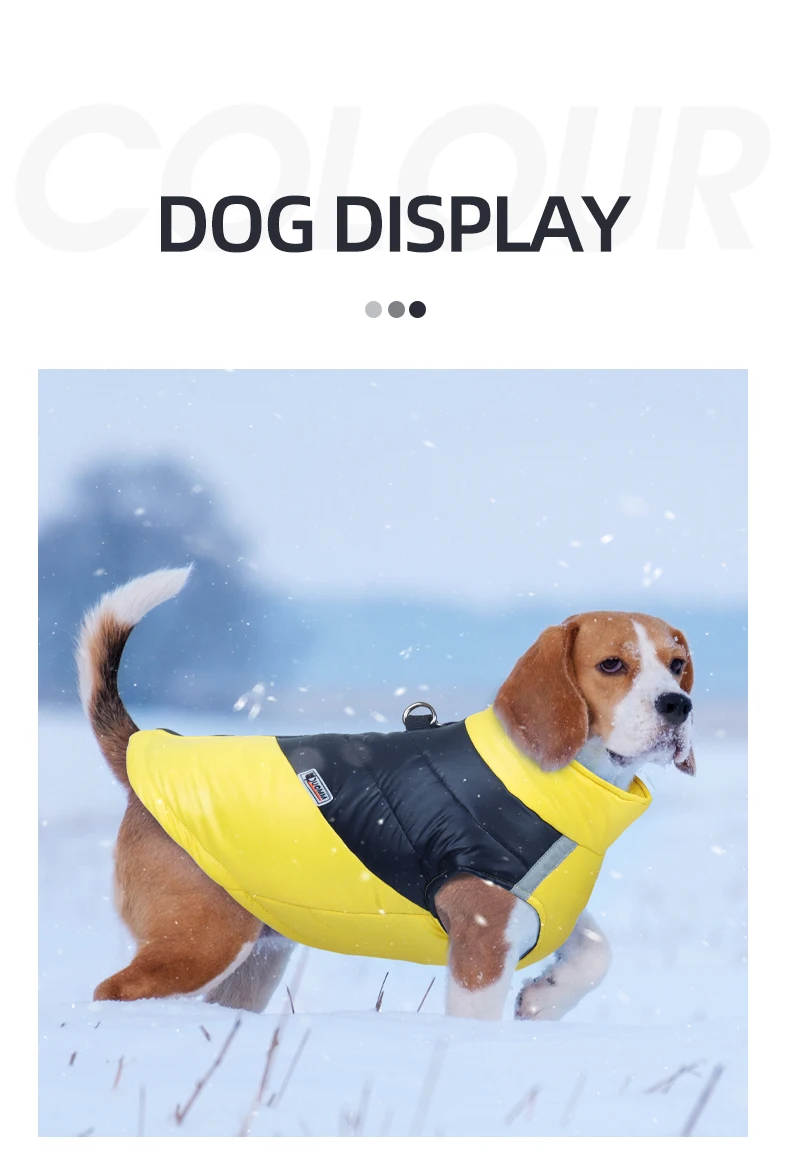 Winter Clothes for Dogs Warm Clothing Labrador Cotton Coat Harnesses Pet Products Clothes for Small Large Dog Reflective Stripe Winter Clothes for Dogs Warm Clothing Labrador Cotton Coat Harnesses Pet Products Clothes for Small Large Dog Reflective Stripe
