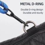 Winter Clothes for Dogs Warm Clothing Labrador Cotton Coat Harnesses Pet Products Clothes for Small Large Dog Reflective Stripe - Image 3