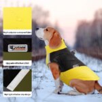 Winter Clothes for Dogs Warm Clothing Labrador Cotton Coat Harnesses Pet Products Clothes for Small Large Dog Reflective Stripe - Image 4