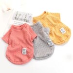 Winter Dog Clothes For Small Dog Designer Luxury Jersey Wool Dog Sweater For Chihuahua York Bulldog Sphynx Cat Knitting Clothing - Image 4