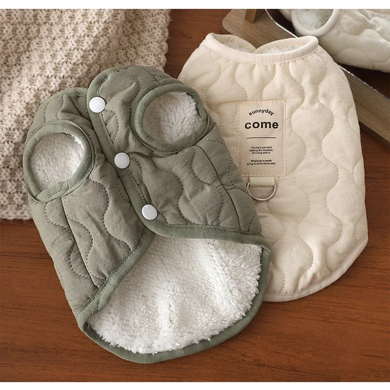 Thickened Warm Dog Coat Jacket Pet Dog Clothes for Small Medium Dogs Fleece Puppy Clothes Chihuahua Yorkshire Clothing Thickened Warm Dog Coat Jacket Pet Dog Clothes for Small Medium Dogs Fleece Puppy Clothes Chihuahua Yorkshire Clothing