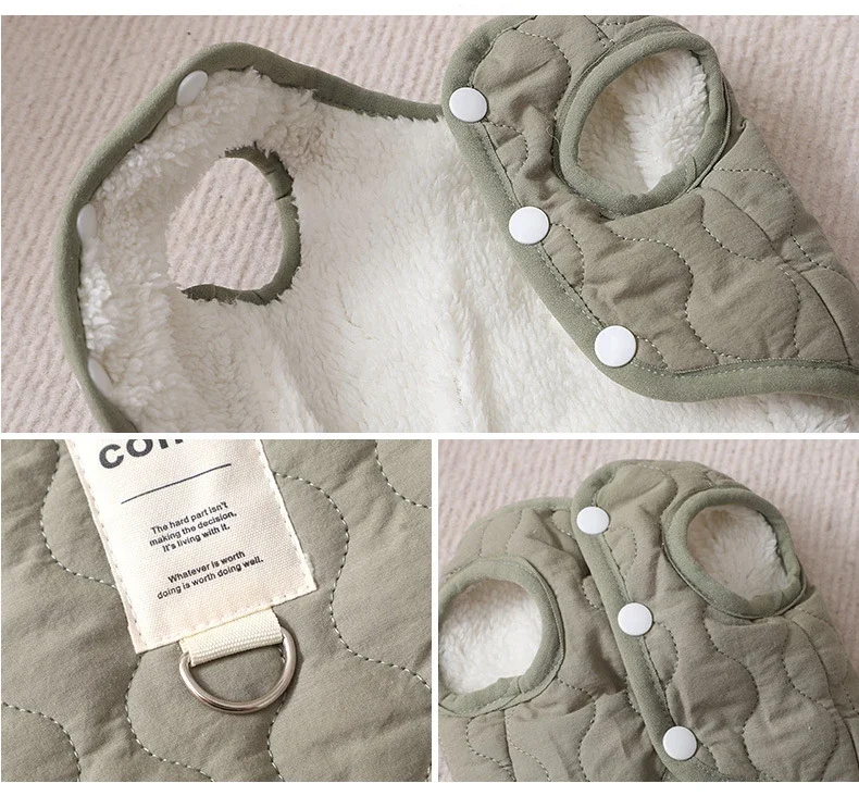 Thickened Warm Dog Coat Jacket Pet Dog Clothes for Small Medium Dogs Fleece Puppy Clothes Chihuahua Yorkshire Clothing Thickened Warm Dog Coat Jacket Pet Dog Clothes for Small Medium Dogs Fleece Puppy Clothes Chihuahua Yorkshire Clothing