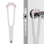 Pet fence entry and exit door ventilation cat entry and exit door gap artifact bedroom ventilation no need to drill holes - Image 6