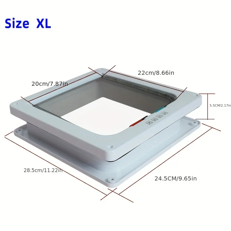 4 Way Lockable Dog & Cat Door,Pet Gate Allows Free Access in Both Directions,Flap Pet Gate Door,Cat door, Pet Safety Supplies 4 Way Lockable Dog & Cat Door,Pet Gate Allows Free Access in Both Directions,Flap Pet Gate Door,Cat door, Pet Safety Supplies