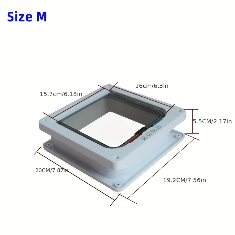 4 Way Lockable Dog & Cat Door,Pet Gate Allows Free Access in Both Directions,Flap Pet Gate Door,Cat door, Pet Safety Supplies 4 Way Lockable Dog & Cat Door,Pet Gate Allows Free Access in Both Directions,Flap Pet Gate Door,Cat door, Pet Safety Supplies