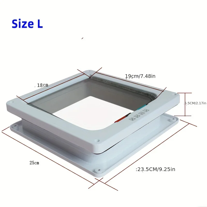 4 Way Lockable Dog & Cat Door,Pet Gate Allows Free Access in Both Directions,Flap Pet Gate Door,Cat door, Pet Safety Supplies 4 Way Lockable Dog & Cat Door,Pet Gate Allows Free Access in Both Directions,Flap Pet Gate Door,Cat door, Pet Safety Supplies