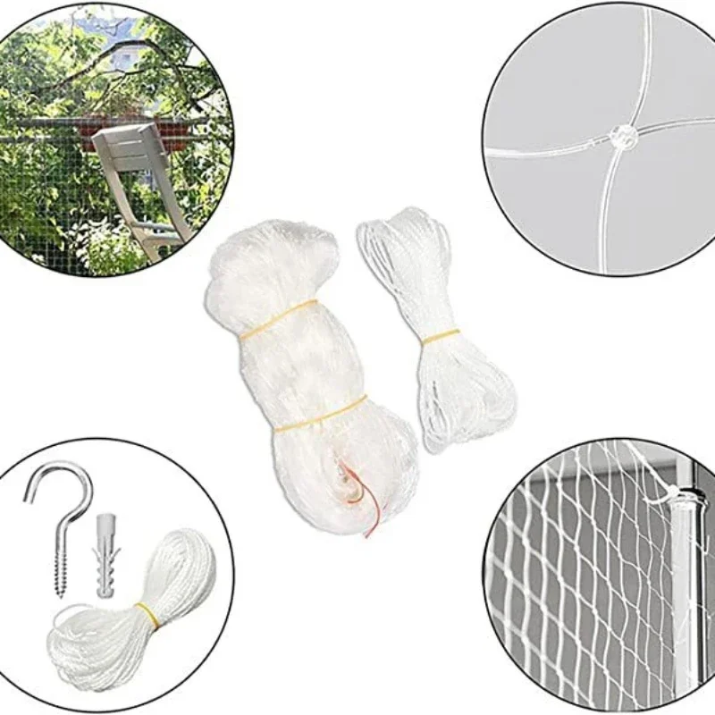 Cat Net Pet Protective Cover Floating Window Mesh Plastic Nylon Steel Wire Grid Garden Balcony Safety Fall Prevention Netting Cat Net Pet Protective Cover Floating Window Mesh Plastic Nylon Steel Wire Grid Garden Balcony Safety Fall Prevention Netting