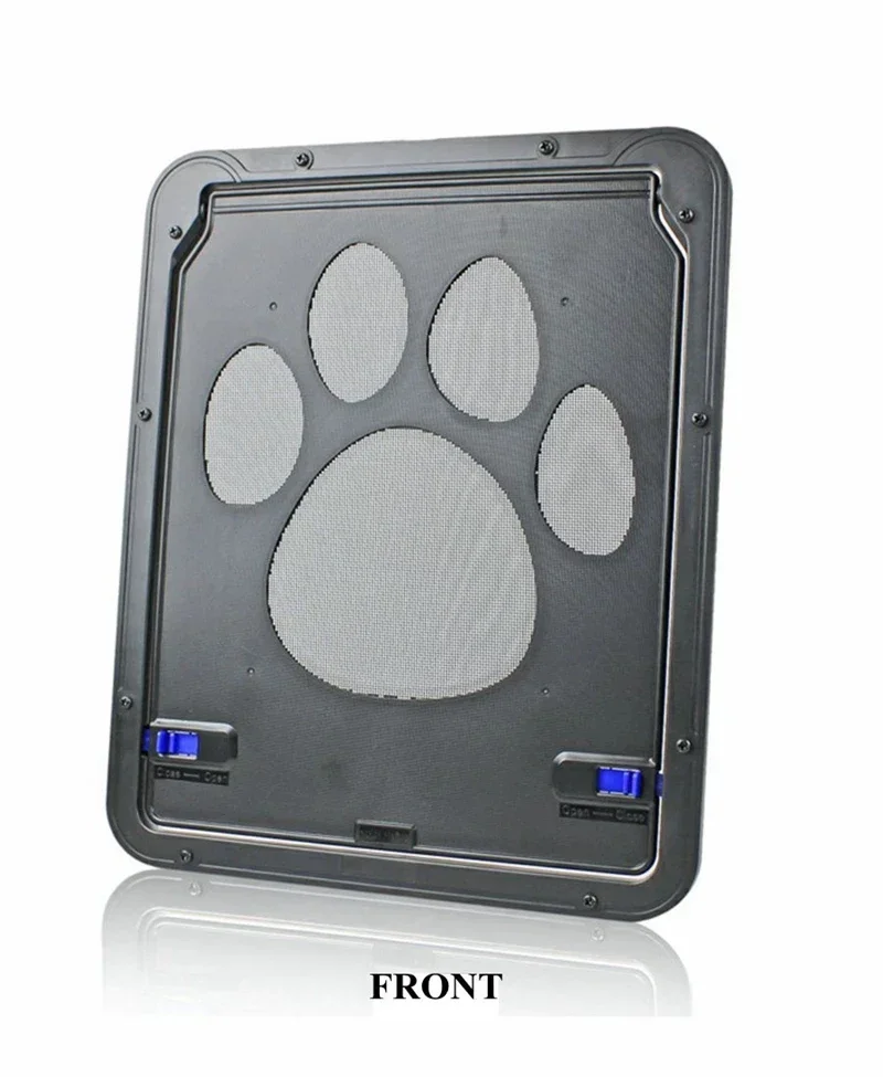 Pet Gate Cat Door Safe Lockable Magnetic Screen Outdoor Dogs Cats Window House Enter Freely Fashion Pretty Garden Easy Install