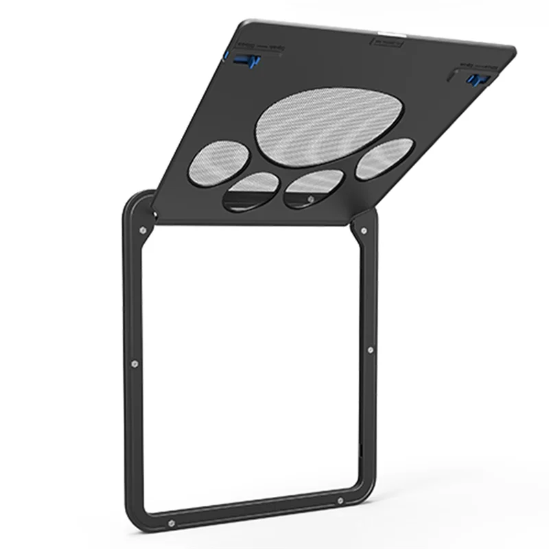 WON Dog Door Flap Gate Opener Controlled Entry Electronic Screen Window Protector Wall Mosquito Net (Small)