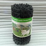 Black anti cat gill net, can be cut and spliced freely, with sharp plastic spikes that do not harm cats - Image 6