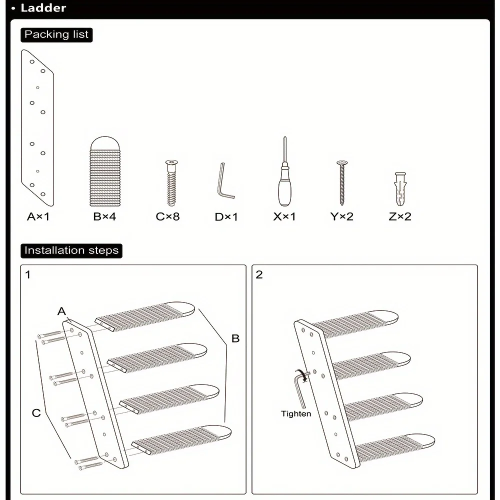 Cat Wall Climbing Shelf Steps Ladder Scratching Post Scratcher Bed Hiding House for Cats Tree Tower Pet Furniture Accessories Cat Wall Climbing Shelf Steps Ladder Scratching Post Scratcher Bed Hiding House for Cats Tree Tower Pet Furniture Accessories