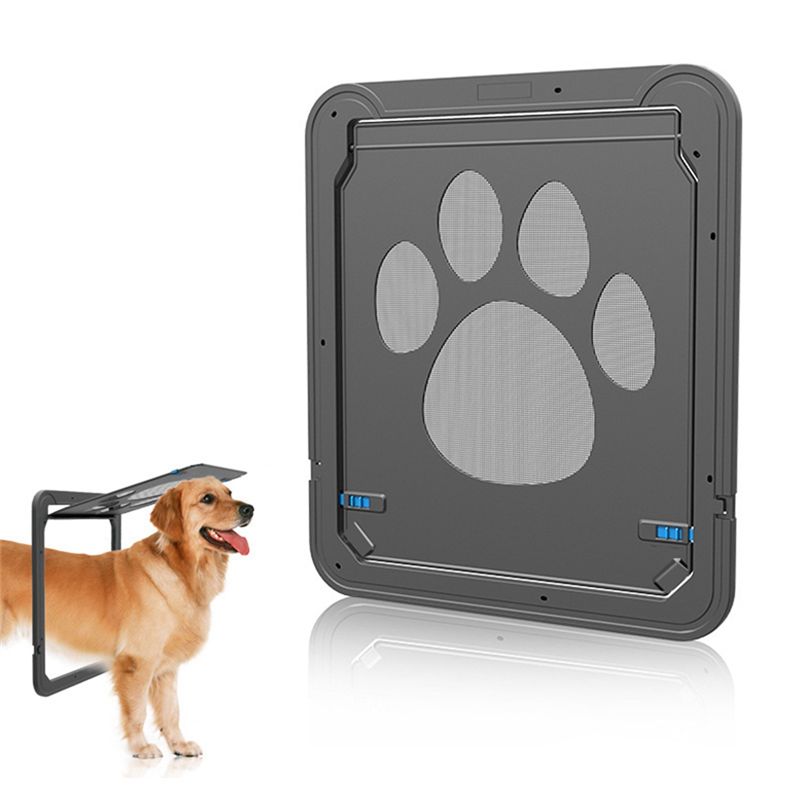A59T Pet Kitty Dog Door Flap Gate Opener Controlled Entry Electronic Screen Window Protector Wall Mosquito Net(Small:24cmx29cm) A59T Pet Kitty Dog Door Flap Gate Opener Controlled Entry Electronic Screen Window Protector Wall Mosquito Net(Small:24cmx29cm)