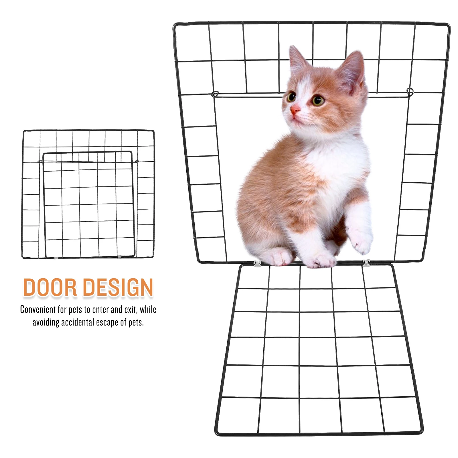 Assemble Cat Cage Accessories Diy Pet Fence Door For Pets Piece Dog Puppy Crate Multifunctional Iron Assemble Baby Flat Assemble Cat Cage Accessories Diy Pet Fence Door For Pets Piece Dog Puppy Crate Multifunctional Iron Assemble Baby Flat