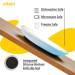 Oitabi 3PCS No Spill Cat Bowls Sets, Cat Food Bowl, Anti Whisker Fatigue Ceramic Cat Dishes Set, Shallow Wide Kitten Plates - Image 6