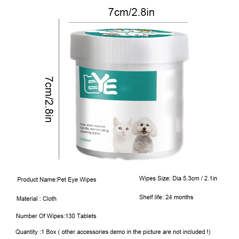 Pet Eye Wipes Cats And Dogs Tearmark Wet Wipes Cats And Dogs Universal No Irritation Cleaning Products 130 Canned Wipes Pet Eye Wipes Cats And Dogs Tearmark Wet Wipes Cats And Dogs Universal No Irritation Cleaning Products 130 Canned Wipes