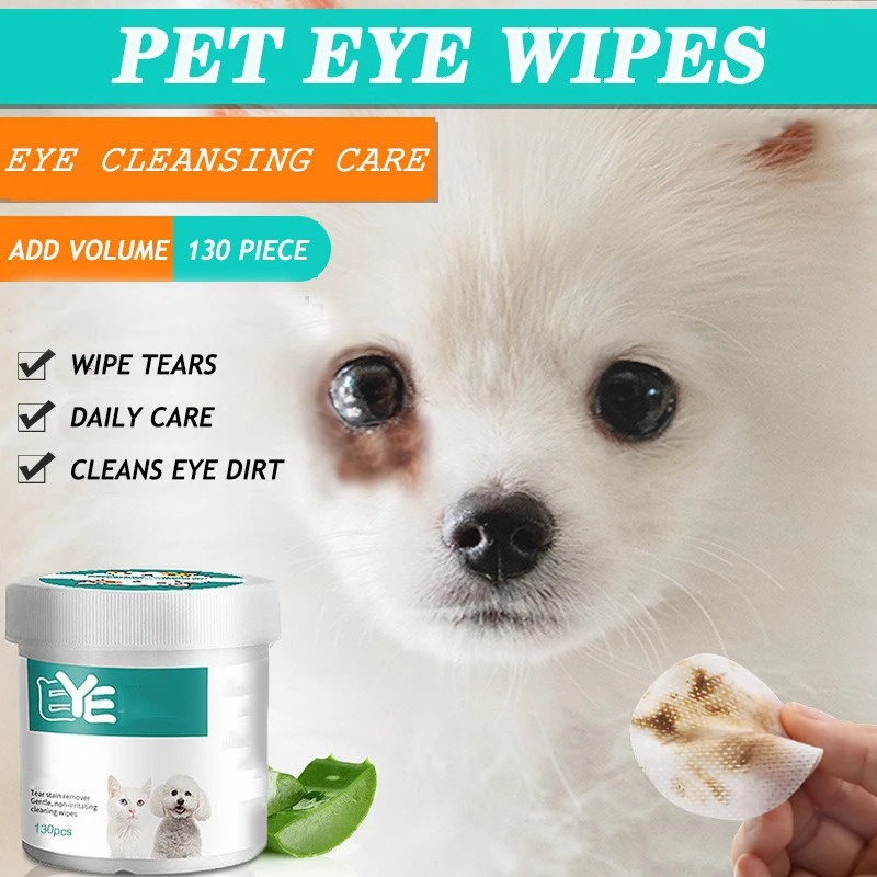 Pet Eye Wipes Cats And Dogs Tearmark Wet Wipes Cats And Dogs Universal No Irritation Cleaning Products 130 Canned Wipes Pet Eye Wipes Cats And Dogs Tearmark Wet Wipes Cats And Dogs Universal No Irritation Cleaning Products 130 Canned Wipes