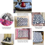 Flannel Pet Mat Dog Bed Cat Bed Thicken Sleeping Mat Dog Blanket Mat For Puppy Kitten Pet Dog Bed for Small Large Dogs Pet Rug - Image 4